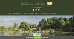 Desktop Screenshot of lakehouseholidays.com